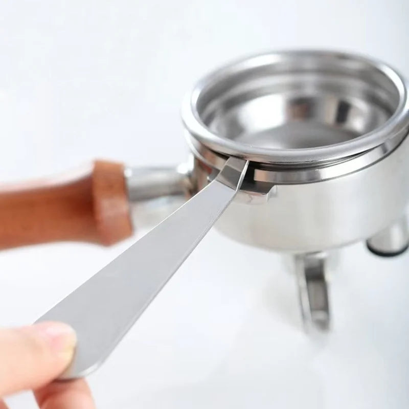 Coffee Maker Handle Filter Remover Stainless Steel Powder Bowl Disassembly Tools Espresso Portafilter Basket Separator
