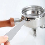 Coffee Maker Handle Filter Remover Stainless Steel Powder Bowl Disassembly Tools Espresso Portafilter Basket Separator