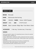 Rhinowalk Bicycle Handlebar Bag 1.6L Insulated Water Bottle Bag Cycling Front Tube Bag Commuting Morandi Color Shoulder Pack