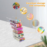 5/6 Tier Acrylic Drawer Organizer Clear Desk Organizer Drawers Stackable Makeup Hair Accessories Organizer Cosmetic Jewelry Pen