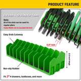 Plier Organizer Rack Plier Holder And Cutter Organizer Sturdy Plier Storage Holder Tools Set Toolbox Storage For Cutters Hammers