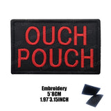 Funny But Did You Die Tactical Patches Embroidered Applique Fastener Hook & Loop Emblem Ouch Pouch Badge Patch for Caps Bag Vest