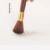 Coffee Grinder Cleaning Brush Wooden Handle Espresso Brush Dusting Coffee Powder Brush Home Kitchen Tool Coffee Accessories