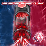 New LCD Automatic Sucking Licking Masturbator Cup 9 Thrusting Rotating Pocket Pussy Pumps & Enlargers Stroker Blowjob Penis Pump
