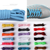 1 Pair Oval Athletic Shoelaces Half Round Shoe Laces for Sneakers,Shoelaces for Athletic Running Sneakers Shoes Boot Strings