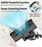 INSE R7 600W Powerful Corded Vacuum Cleaner 3 in 1 Handheld Stick Vacuum Lightweight Vacuum Cleaners for Carpet Floor Pet Hair