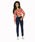 Doll Sportswear Commuting Attire For Babi Doll Clothes Accessories 30 CM Doll Dress,Blyth,Birthday Christmas Gifts