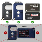 New 4330E 4333E 4332E 4335E 4333EML 4330EML 433.92MHz Electric Gate Remote Control Handheld Transmitter