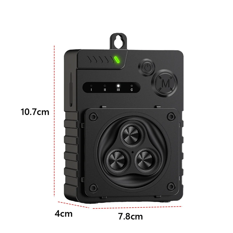 Retail! Ultrasonic Dog Anti Barking Device Waterproof Dog Barking Control Device USB Rechargeable Dog Driving Device Green