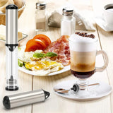 Electric Milk Frother Handheld Mini Foamer Coffee Maker Egg Beater for Chocolate Cappuccino Stirrer Portable Blender Whisk Tools