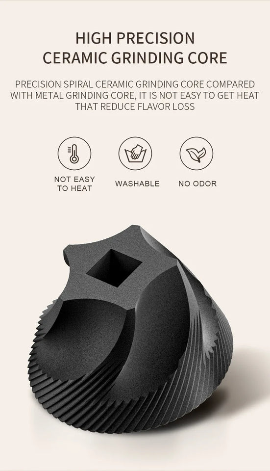 Manual Coffee Grinder Hand-Cranked Coffee Machine Home Small Manual Grinder Hand-Cranked Bean Grinder Coffee Bean Grinder