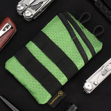 Foldable Small Tool Storage EDC Pouch Lightweight Wear Resistant Organizer for Camping Hiking Sports Portable Credit Card Wallet