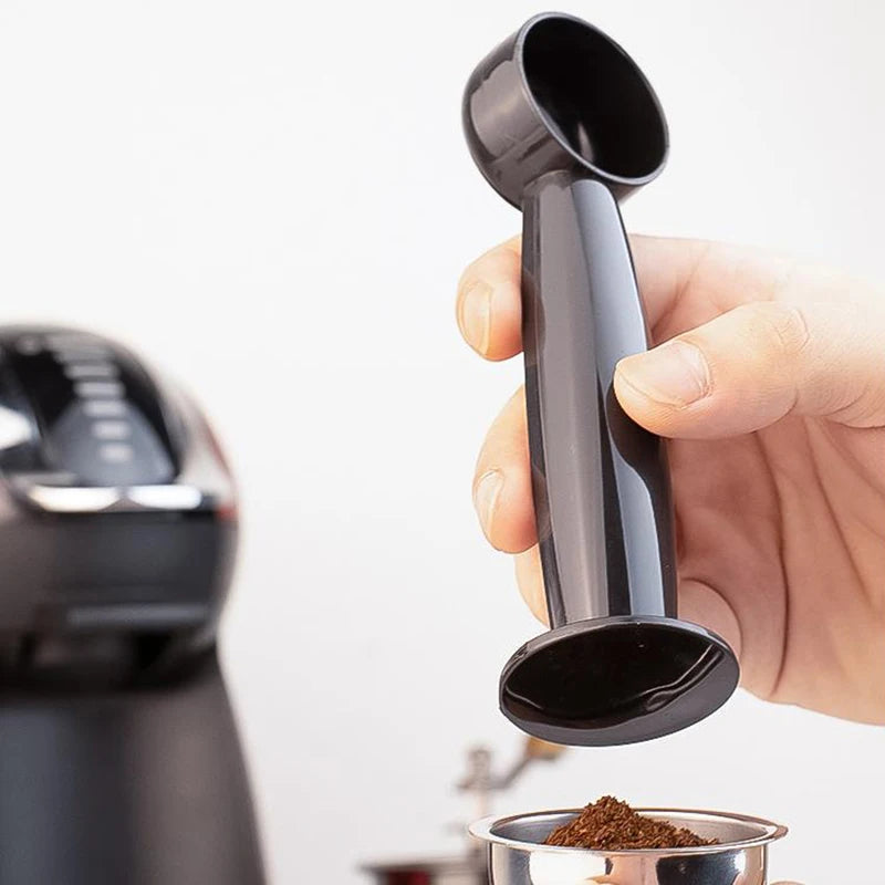 2 In 1 Coffee Spoon 7g Standard Measuring Spoon Dual-use Bean Scoop Powder Press Scoop Coffee Machine Accessories Kitchen Tools