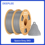 DEEPLEE Rapid PETG Filament 1.75mm 1KG 3d printing materials PETG Black Filament 1kg Fits for Most FDM 3D Printers DEEPLEE