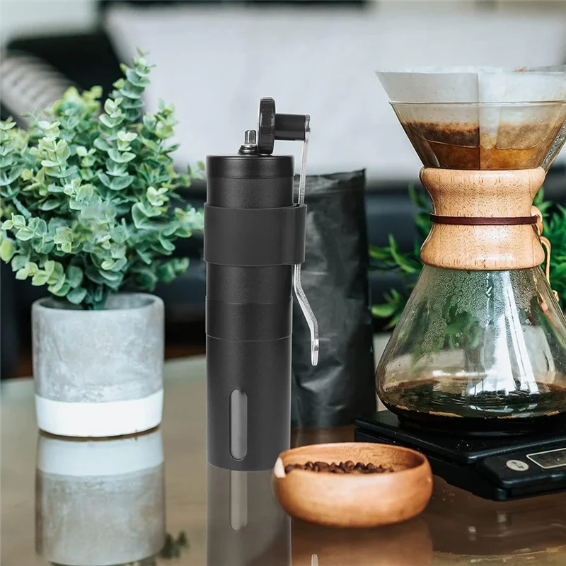 B89B-Manual Coffee Grinders Adjustable Hand Coffee Bean Grinding Machine For Outdoor Travelling Home Office Coffee Grinder