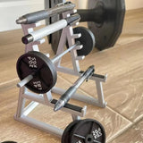 Creative Barbell Rack Pen Holder With Barbells And Weights Desk Pen Organizer Mini Squat Rack Ornaments Stationery Storage Rack