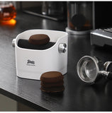 Bincoo 0.8L Coffee Knock Box Espresso Grounds Container Anti Slip Espresso Dump Bin Grind Beveled Barista Goods Cafe Accessories