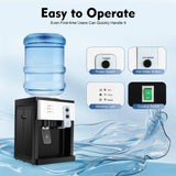 HS-09 Hot/Cold Desktop Electric Water Dispense Water Detachable Design Cooler Dispenser Water Cooler for Home Office