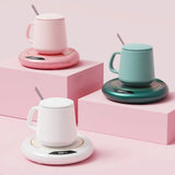 USB Coffee Mug Warmer 3 Temperature Setting Electric Beverage Warmer Coffee Warmer Plate for Hot Coffee Tea and Milk