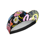 Black Cycling Cap Funny Road Bicycle Hat Cartoon Bike Headwear Men and Women Coffee & Beer Gorra Ciclismo