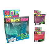Nice Cube Stress Relief Toy | Super Solid Squish Sensory Fidget | Slow Rising Ice Cube Anxiety Relief