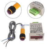 X37E Electronic Counter 1-999999 Counter 6-Digit LED Display Photoelectric