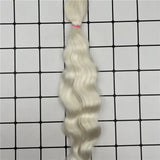 25-30cm 10gram /bag Reborn Doll mohair DIY 1/3 1/4 BJD doll wig Top Quality Reborn Doll Mohair hand rooted Doll hair Accessory