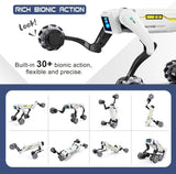 Electric RC Intelligent Robot Dog With Clip & Shoot Multifunction RC Mechanical Dog Voice Programmable Moves Bionic Smart Robot