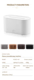 HY02 Flame Aromatherapy Humidifier with Anti-Dry Burn Feature Colorful Lights Silent Mist Moisturizing And Humidifying Function
