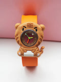 New Fashion Cartoon Animal Flash Light Girl Watches Kids Bracelet Silicone Strap Children Watch Clock Reloj Digital Wristwatches