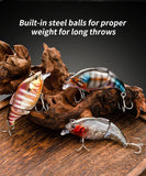 Fishing Lure Vatalion 7cm 10.5g Sinking Floating Crankbait Artificial HardBait Jointed VIB Vibration Wobblers Trout Bass Fishing