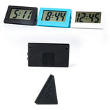 Electronic Clock Car Dashboard Student Exam Study Mini LCD Display Large Screen Table Desk Digital Clock Home