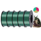 KINGROON 5KG Silk Tricolor PLA Filament 1.75mm, Three-colour Coextrusion 3D Printing Material, New Color Change, 5Roll 1kg/Spool