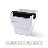 KACACAO Coffee Knock Box Espresso Grounds Container Dump Bin Bucket Anti Slip Powder Beveled Residue Barista Accessories Tools