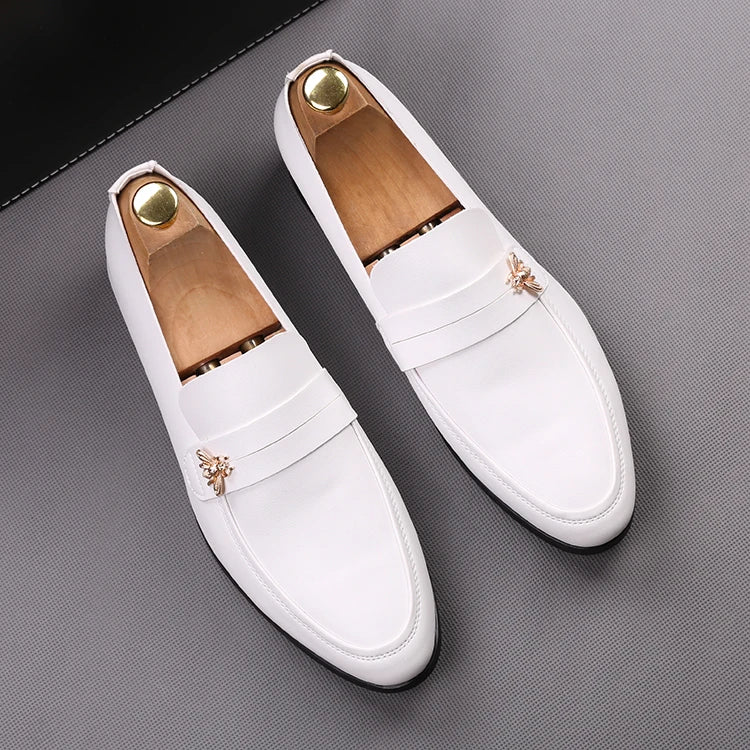 Mens Dress Shoes Formal Leather Shoe Fashion italy shoes Handmade Wedding Party Shoes Men Loafers Oxford Shoes