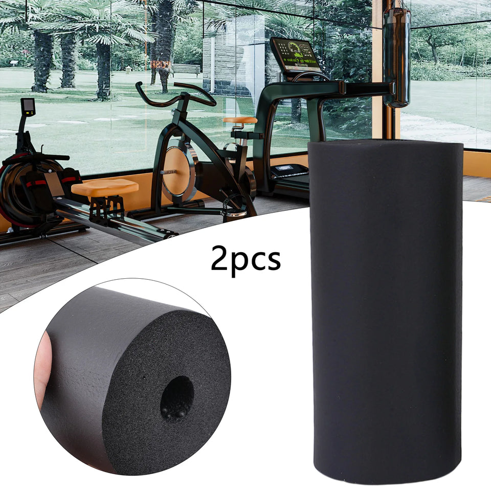 Foot Foam Pads Replace Your Ripped Pads with High Quality Foam Rollers Replacement for Leg Extension Machine 2PCS