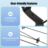 30-55 lbs Compound Bow Adjustable Draw Weight and Length with 3-Pin Sight 12 Arrows Complete Arch Set for Adults Right Hand