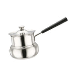 Coffee Pot with Handle Butter Melting Pan Milk Butter Warmer Pot Coffee Maker for Camping Home Kitchen Office Restaurant