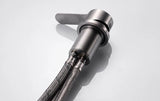 Hidden Lifting Folding Kitchen Faucet 304 Stainless Steel Sink Faucet Hot and Cold Mixed Water Separate Sink Tap Dual Holes
