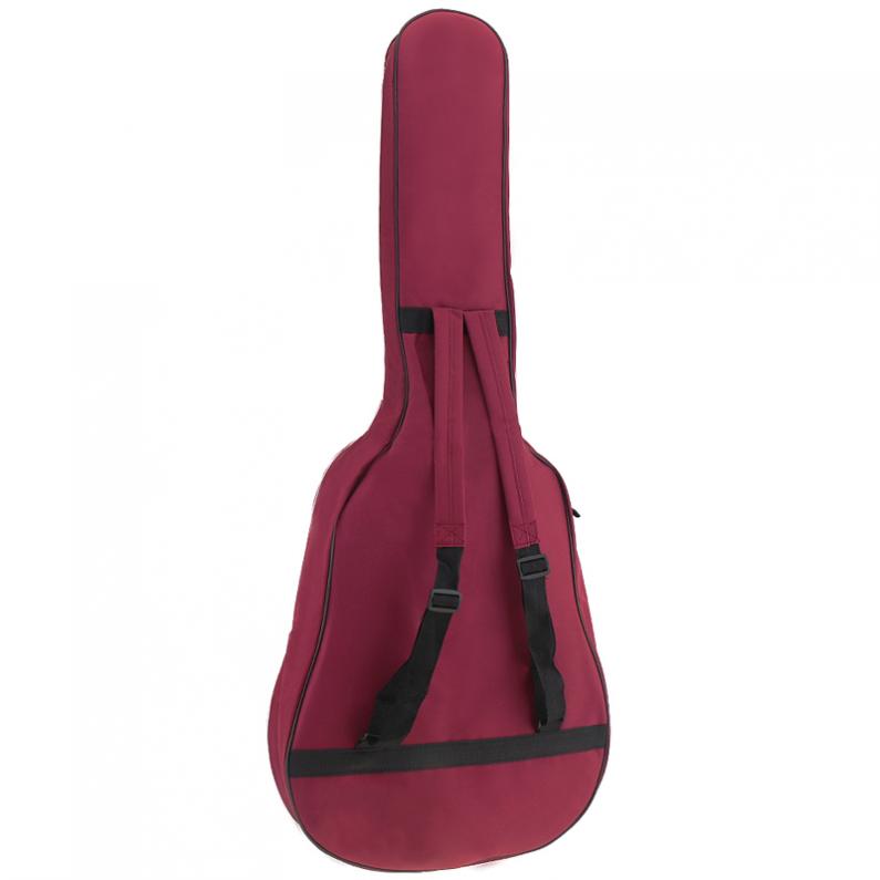 41 Inch Acoustic Guitar Gig Bag Case Portable Oxford Fabric Waterproof Double Straps Padded Soft Backpack Guitar Accessories