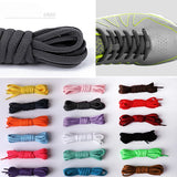 1 Pair Oval Athletic Shoelaces Half Round Shoe Laces for Sneakers,Shoelaces for Athletic Running Sneakers Shoes Boot Strings