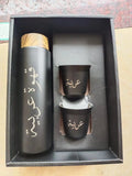 400ML Thermos +80ml Mug Customiszed  the Name in Arabic Script Tea Set  for Party  Birthday Wedding