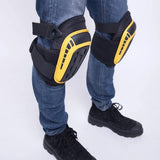 Gel Knee Pads For Work & Gardening – Heavy Duty Professional Knee Pad with EVA Foam&GEL Cushion For Construction, Concrete