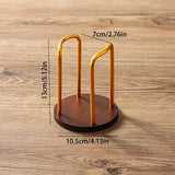 Shelf Tea Mug Organizer Kitchen Office Accessory Wooden Paper Cup Holder For Disposable Cups Desktop Coffee Table Storage