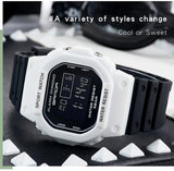 SANDA G Style Digital Watch Men Waterproof Ms Watch Sport Men Watches Boy Girl Electronic Clock Relogio Masculino Relógio Mulhe