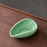 Coffee Bean Dosing Cup Bean Dispenser Ceramics Bean Measuring Tray Tea Coffee Accessorie