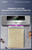 Electric Vacuum Sealer Food Storage Seal Touch Button Dry/Wet Built-in Cutter Kitchen Food Sealing Vacuum packaging machine