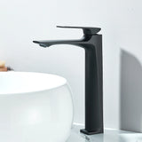 Brass Core Modern Bathroom Sink Faucet Single Handle Deck Mounted Wash Basin Water Tap Hot And Cold Water Mixer