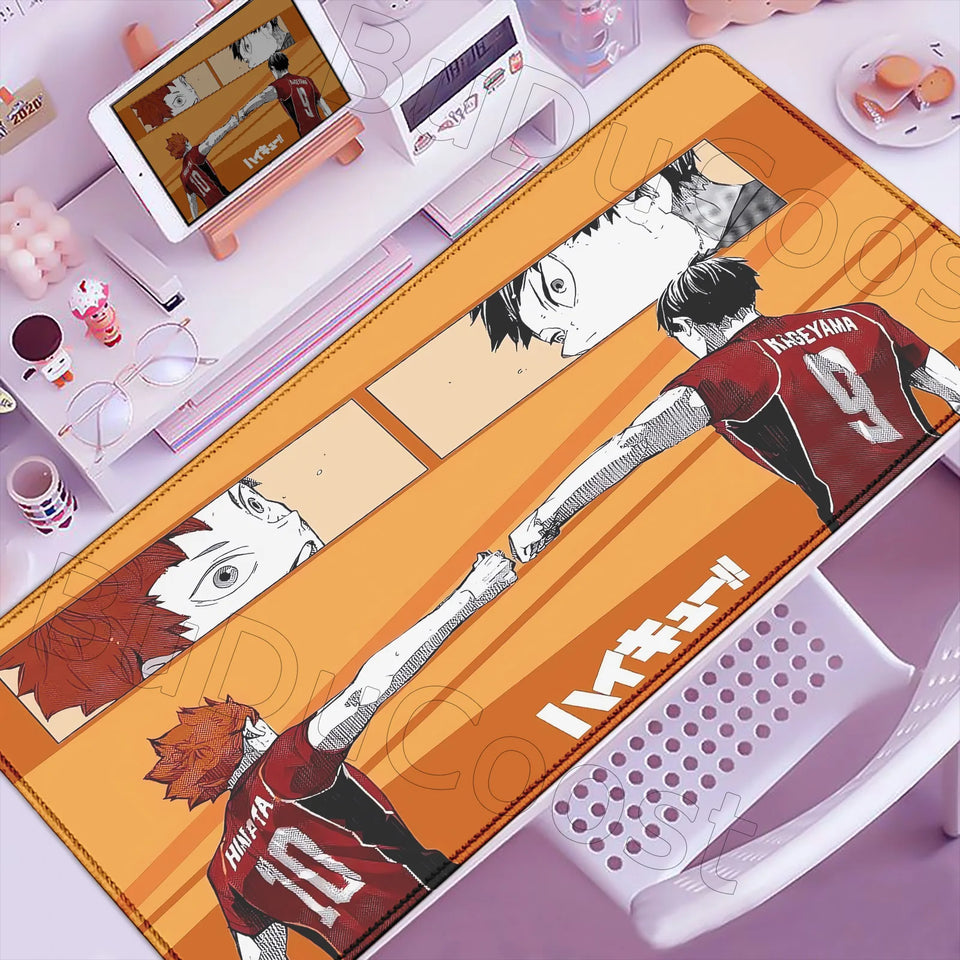 2026 New Arrival Cool Mouse Mat Anime Haikyuu Mause Pad Anime Gaming Large Cabinet Kawaii Mousepad Xxl Desk Cute Pc Carpet Mats