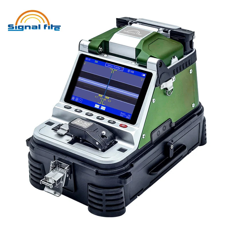 Signalfire AI-9 AI-5 Pro AI-6C+ AI-6A+ AI-20 AI-30 Multi-language Fiber Optic Splicing Machine Optical Fiber Fusion Splicer